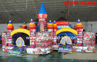 Cina New Desain Anak Inflatable Puri Dengan 0.55mm PVC Untuk Amusement Park RQL-00203 distributor