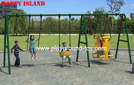 Cina Balita swing Sets Pasang Anak swing Set Untuk Sekolah LLDPE Plastik distributor