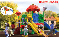 Anak-anak Plastik Playground Anak Mainan Dengan Disesuaikan Desain Gratis Tersedia for sale