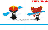 Cina Dua Kursi Playground Equipment Seesaw, Seesaw Untuk Anak-Anak Sekolah distributor
