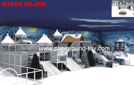 Terbaik Snow Castle Tema Playground Equipment Indoor Untuk rekreasi Besar Anak Commercial Taman for sale