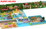 Cina PVC / PE Big Slides, Anak Indoor Playground Supermarket / Restaurant distributor