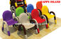 Anak Usia Dini Kelas Furniture Anak Kursi Pipa Plastik Bingkai PP Plastik Bahan supplier
