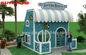 murah  Food Grade Material Playground Anak Mainan Untuk Sedikit Tikes Mini virtual permainan Cubbies Wooden Playhouse