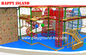 Galvanis baja Home Park Adventure Playground Tali / Kayu Padat supplier