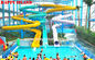murah  Galvanis baja Water Park Peralatan Kids 'Tubuh Water Slides Fiberglass Renang Slides