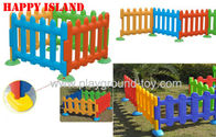 Cina Happy Island Playground Anak Mainan Of Pagar Anak Plastik Tersedia 4 Warna distributor