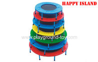 Cina Anak Trampolin Kecil Untuk anak-anak, trampolin Colorful Untuk Balita Dengan Ukuran RJS-20101 Berbeda distributor