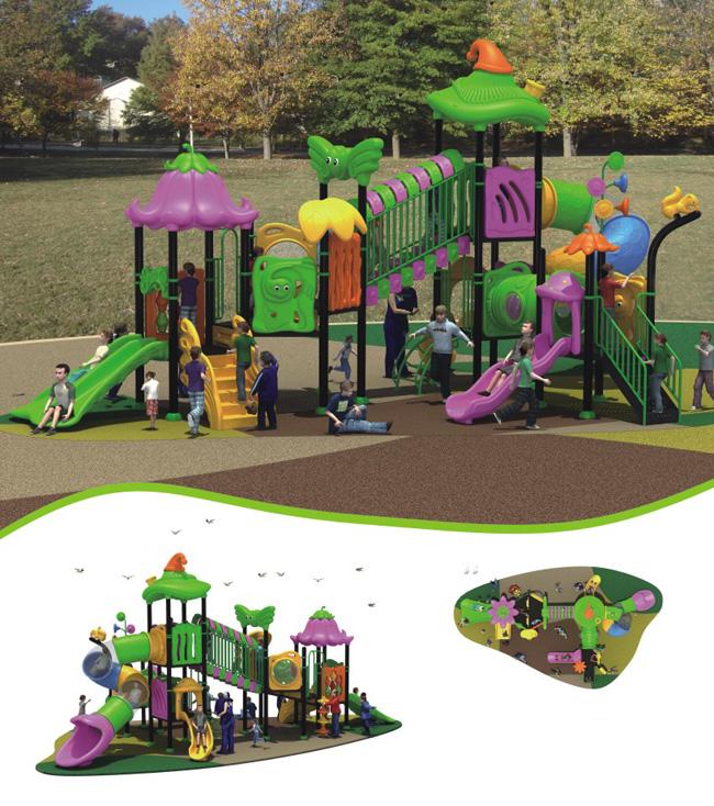 Park Children Playground terbuka Equipment - RBH-02001 Untuk Anak-Anak