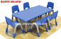 TK PP Plastik Rectangular Table Untuk Nursery Sekolah Anak supplier