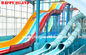 Galvanis baja Water Park Peralatan Kids 'Tubuh Water Slides Fiberglass Renang Slides supplier